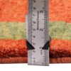 Authentiek handgeknoopt Perzisch minimalistisch Gabbeh tapijt - Geometrisch, Rood, Wol