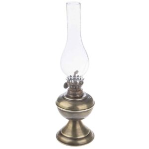 Perzische Kerosinelamp Vintage Stijl met Metalen Basis
