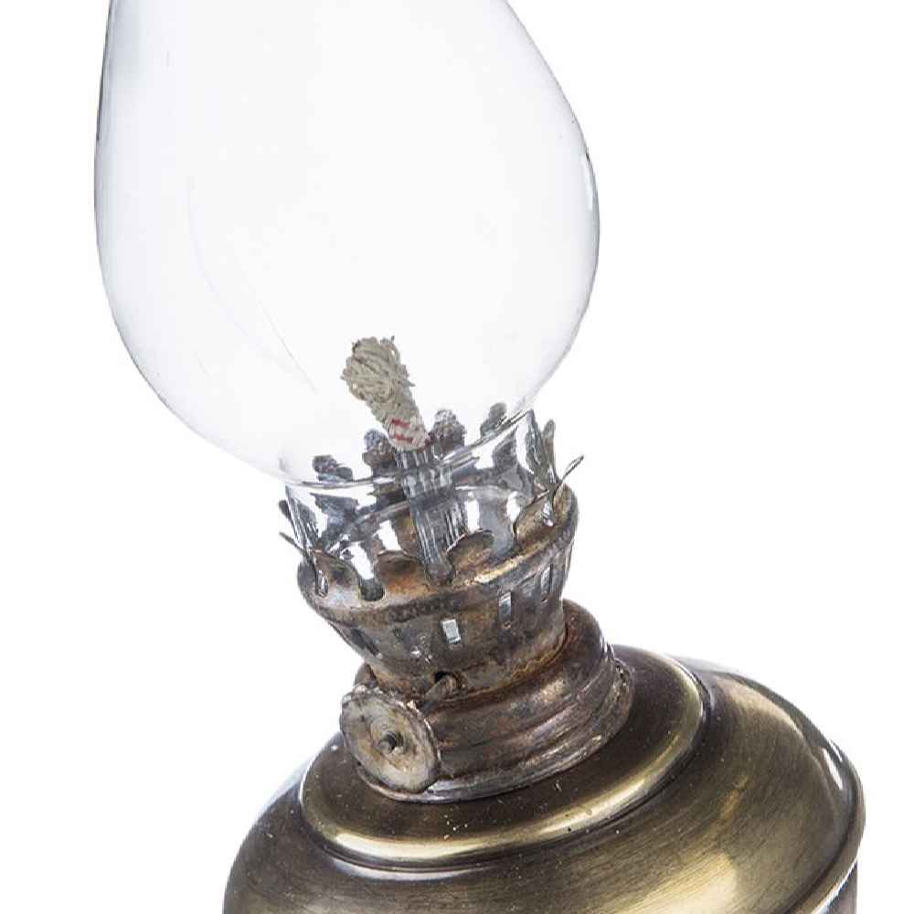 Perzische Kerosinelamp Vintage Stijl met Metalen Basis