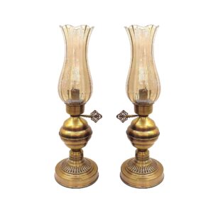 Perzische Kerosinelamp met Metalen Basis (2x)