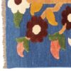 Floraals gedecoreerde Perzische Kerman Kelim, authentiek ontwerp