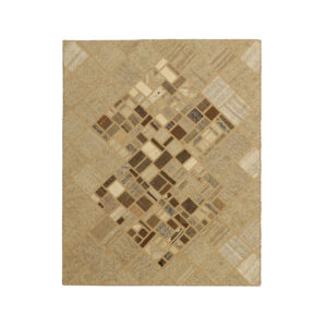 Perzisch Patchwork Kilim Tapijt Handgeweven Crème