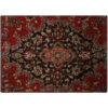 Vintage Patchwork Tapijt Heriz – Rood Katoen