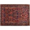 Vintage Patchwork Tapijt Heriz – Wol & Katoen Mix