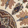Perzisch Tafelkleed Isfahan Kalamkari — Model Taji — Handgemaakte Blokdruk Cream