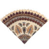 Perzisch Tafelkleed Isfahan Kalamkari — Model Taji — Handgemaakte Blokdruk Cream