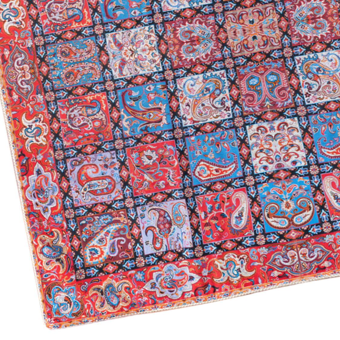 Perzisch Termeh Tafelkleed – Keizer Model Luxe Geometrisch Patroon