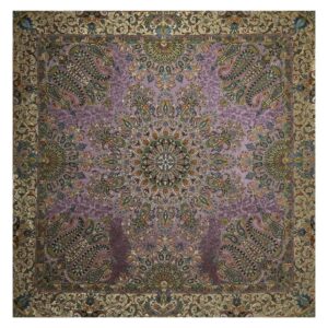 Perzisch Termeh Tafelkleed – Ordibehesht Model Luxe Bloemenpatroon