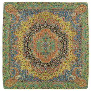 Perzisch Termeh Tafelkleed – Simorgh Model Luxe Bloemenpatroon