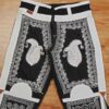 Perzische Zoorkhaneh Sportieve 3/4 Broek & T-shirt Set Paisley Ontwerp