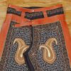 Perzische Zoorkhaneh Sportieve 3/4 Broek met Rundleer