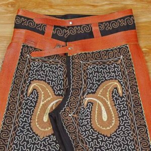 Perzische Zoorkhaneh Sportieve 3/4 Broek met Rundleer