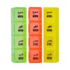 Pillendoos met 3 Dagelijkse Herinneringen en Farsi Labels