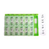 7-Daagse Pillendoos met 4 Compartimenten en Perzische Labels