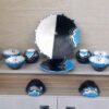 Pottenwerk Haft-seen Set met Boze Oog Patroon – Geschikt voor Nowruz