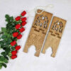 Opvouwbare Houten Koran Rehal Standhouder met Elegant Design