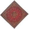 Set van 5 Luxe Termeh Tafelkleden Simurgh – Perzisch Paisley Rood