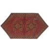 Set van 5 Luxe Termeh Tafelkleden Simurgh – Perzisch Paisley Rood