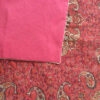 Set van 5 Luxe Termeh Tafelkleden Simurgh – Perzisch Paisley Rood