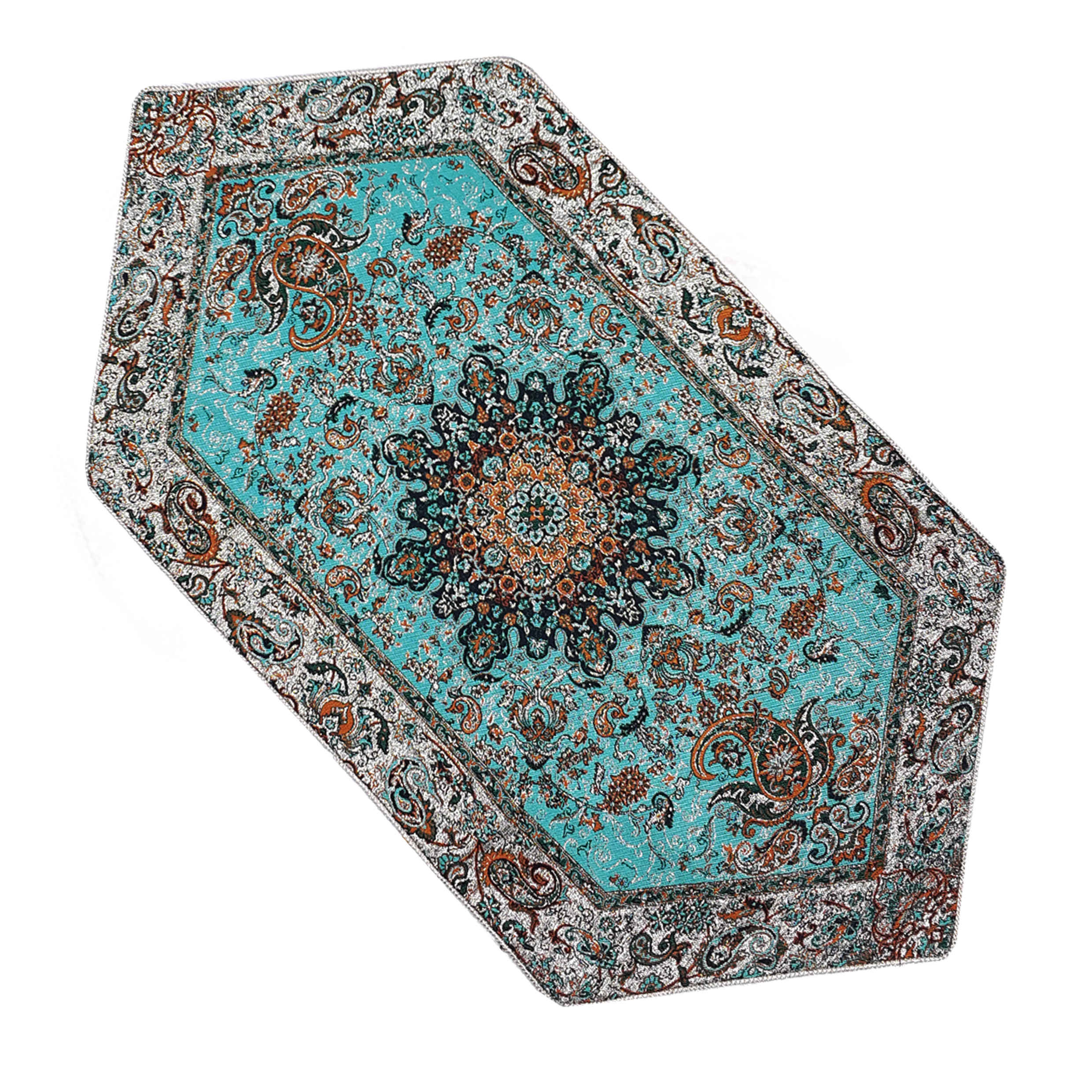 Luxe Termeh Tafelkleed Set – 5-delig – Paisley Soren