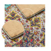 Luxe Yazd Termeh Tafelkleed Set - 5-delig - Blauw