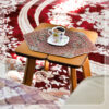 Luxe Yazd Termeh Tafelkleed Set - 5-delig - Rood