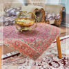 Luxe Yazd Termeh Tafelkleed Set - 5-delig - Rood