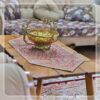 Luxe Yazd Termeh Tafelkleed Set - 5-delig - Rood