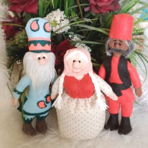 Nowruz Poppenset – Hajji Firuz, Nane Sarma & Amu Nowruz
