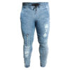 Slash Jeans Heren – Lichtblauw Denim Stretch