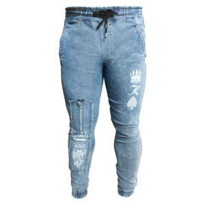 Slash Jeans Heren – Lichtblauw Denim Stretch