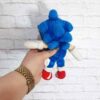 Sonic the Hedgehog Pluche Pop – Klassieke Blauwe Cartoon Knuffel
