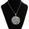 Islamitische Ketting met Bismillah Patroon voor Mannen Stalen Medaillon