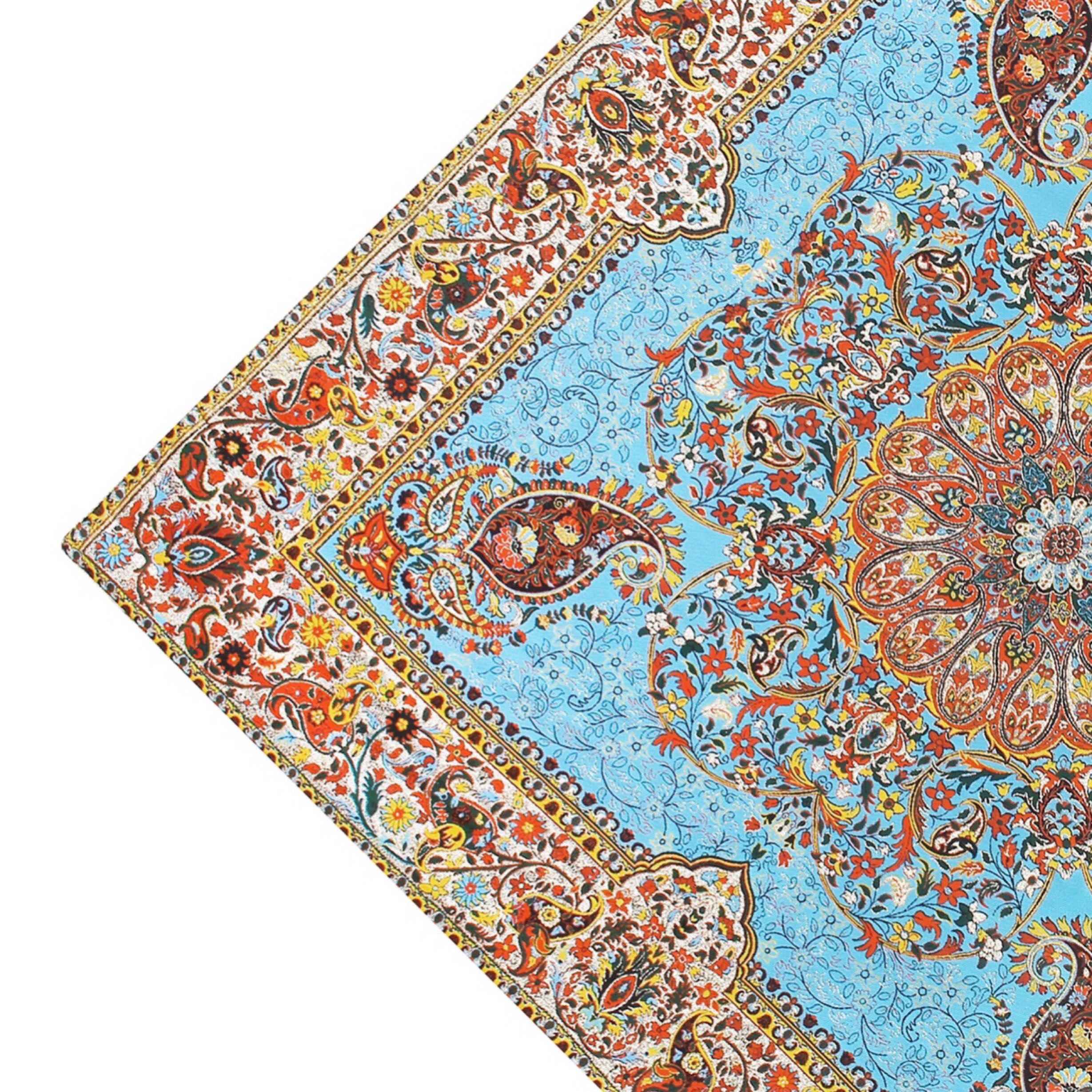 Termeh Tafelkleed Luxueus met Perzisch Paisley Patroon Afshari