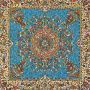 Termeh tafelkleed luxueus met Perzisch paisleypatroon Farhani