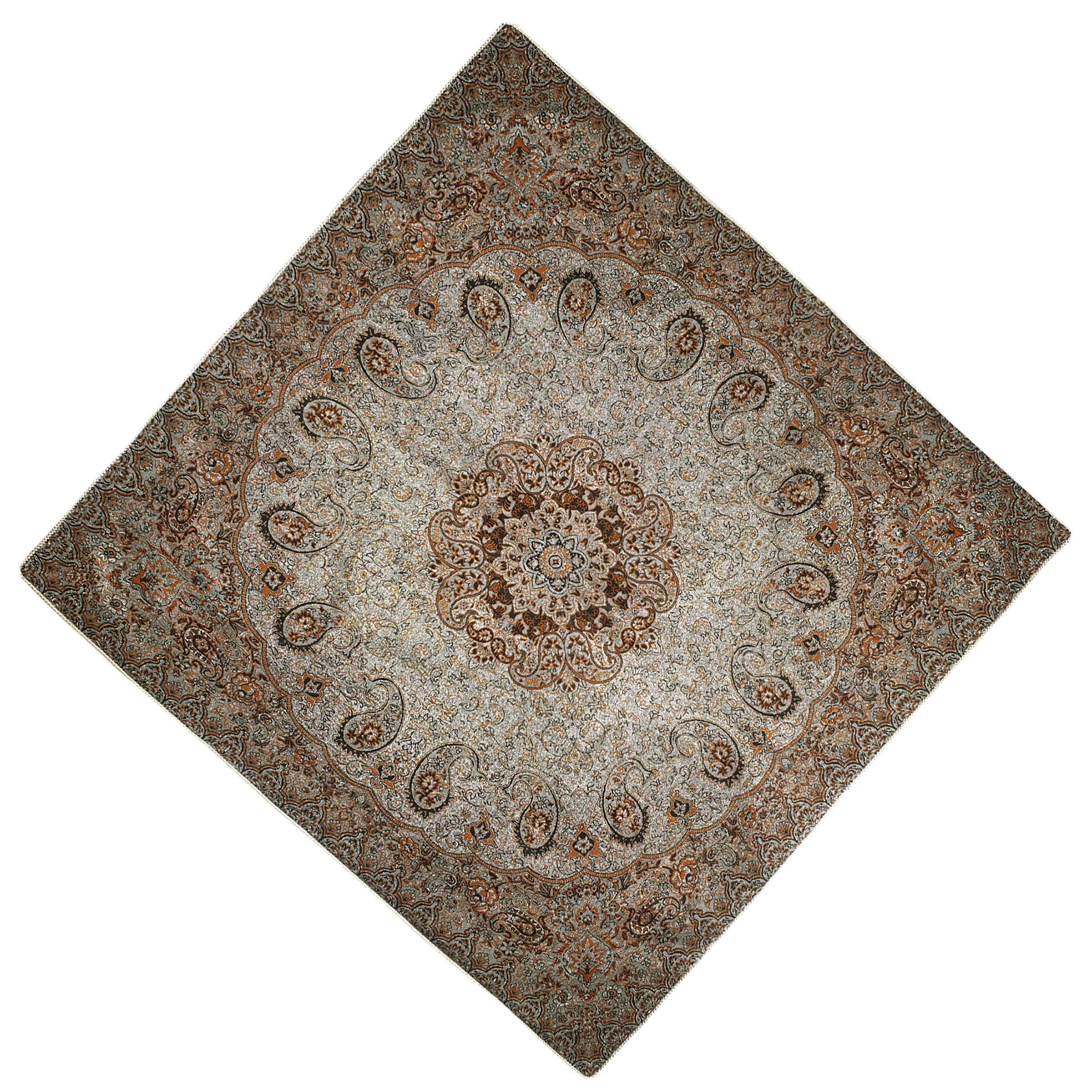 Termeh tafelkleed luxueus met Perzisch paisleypatroon Mahini