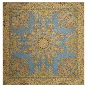 Iraanse Tafelkleed: Isfahan Traditionele Kalamkari Blokdruk Hasiri