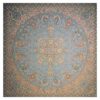 Blauw Luxueus Termeh Tafelkleed – Paisley Patroon Shahpasand III