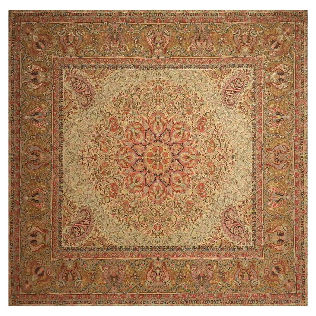 Luxe Termeh tafelkleed met Perzisch paisley-patroon TRM95