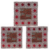 Termeh tafelkleed luxueus met Perzisch paisleypatroon Yalda (4X)