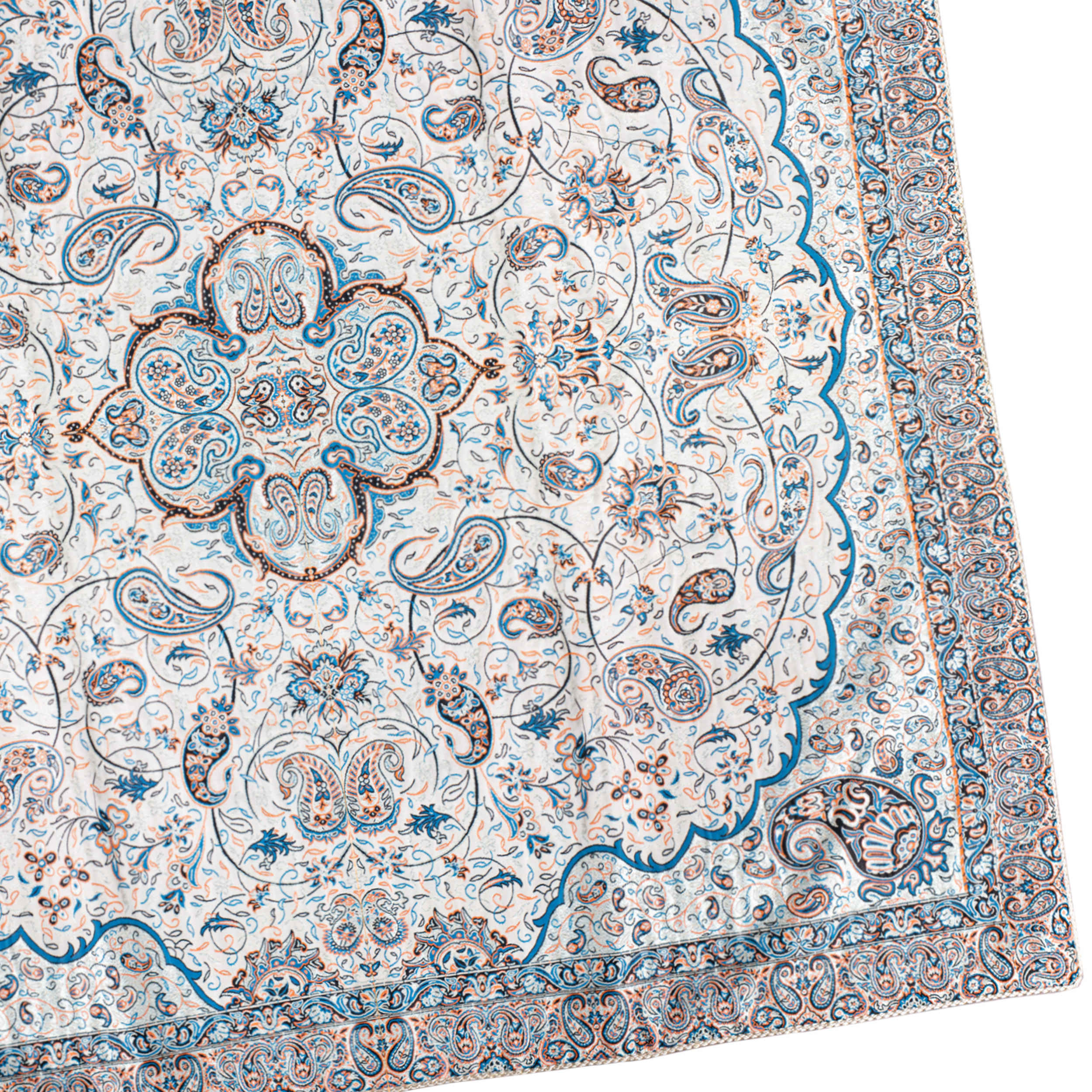 Termeh Tafelkleed Luxe met Perzisch Paisley Patroon Zarift I