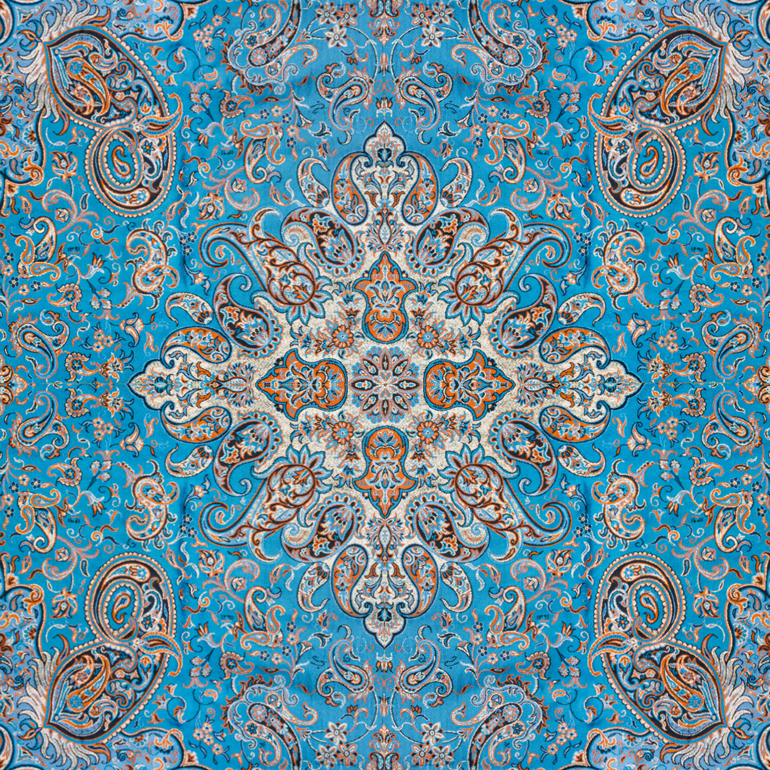 Termeh Tafelkleed Luxe met Perzisch Paisley Patroon Zarift II