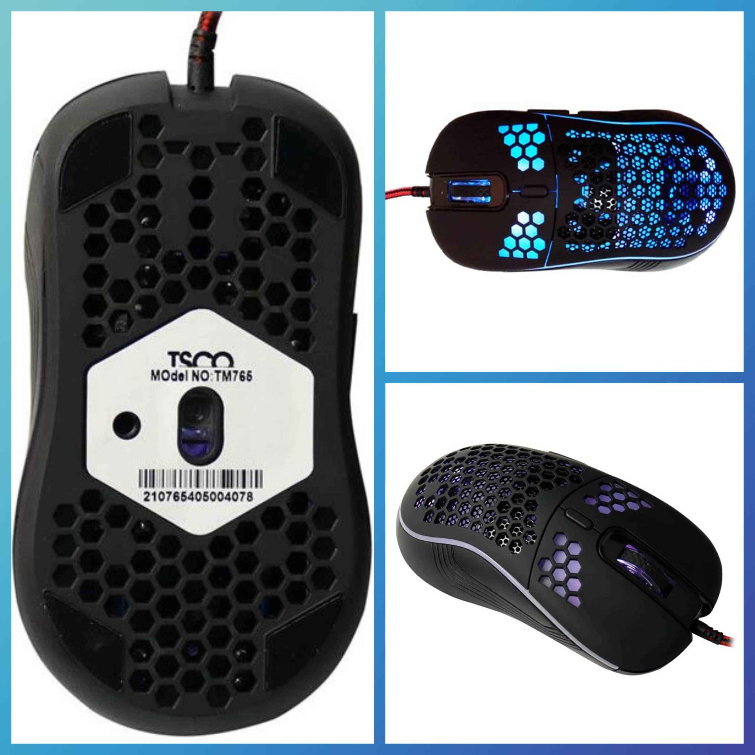 Tesco Gaming Muis met Levendige LED Verlichting TM 765GA