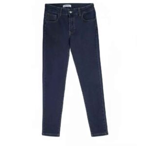 Navy Blauwe Tight Fit Jeans – Straight Leg