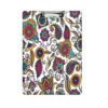 Wit Houten Klembord – Paisley Patroon – A4
