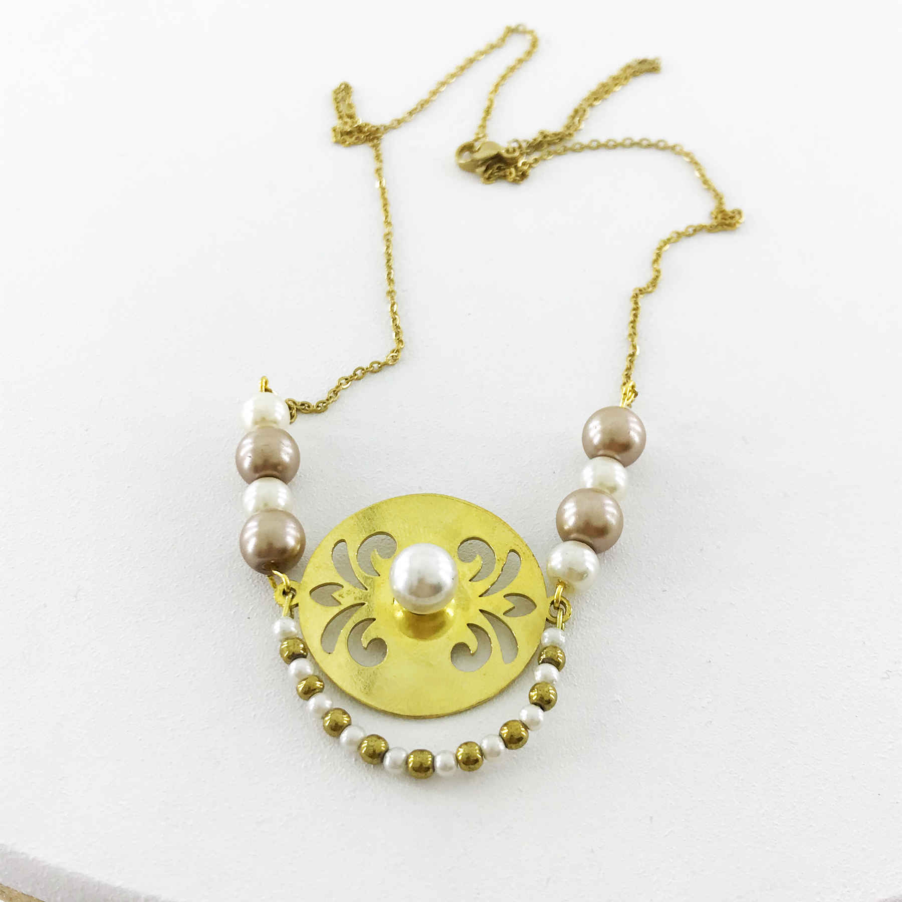 Messing Ketting Perzisch Traditioneel Thema voor Dames Bedel