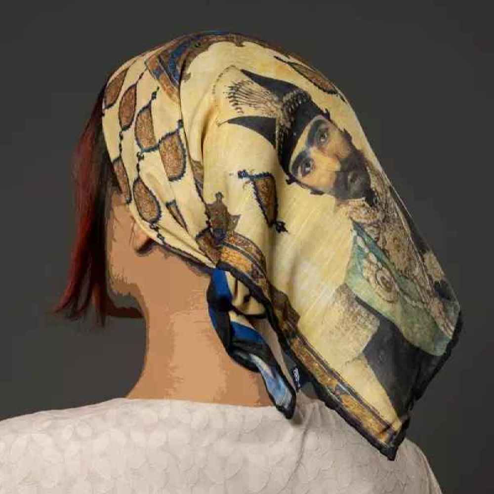 Mini Sjaal voor Dames – Naser al-Din Shah Qajar