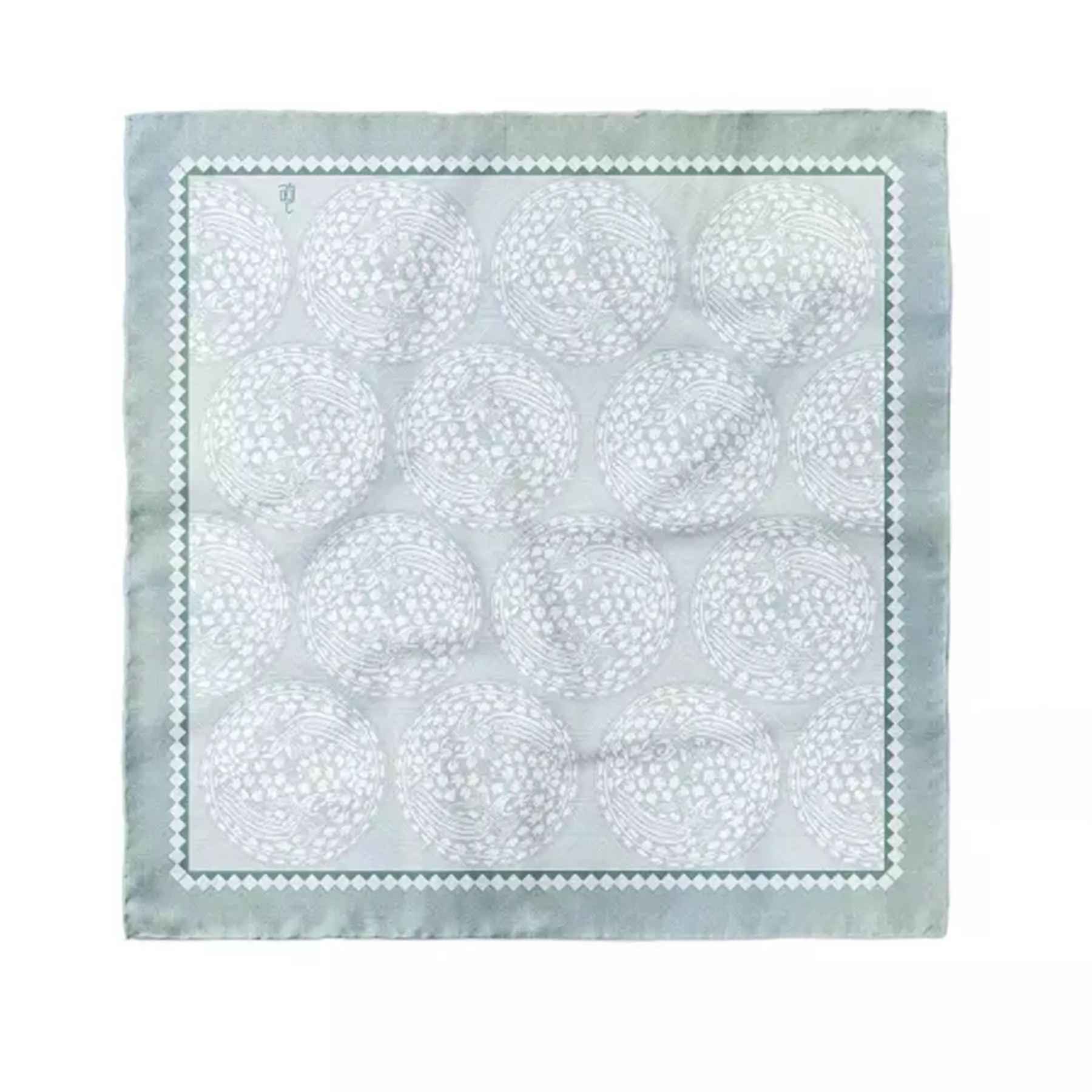 Mini Sjaal voor Dames – Blauw Abstract