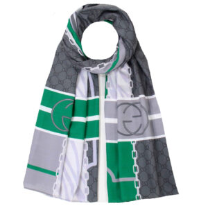 Gedrukte Sjaal voor Dames Artistiek & Lichtgewicht Gucci GG Jacquard