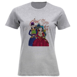 Dames T-Shirt met Traditionele Nowruz Elementen